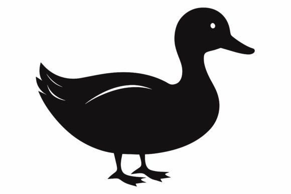 About Duck Silhouette: A Freebie Graphic for Real Crafting
