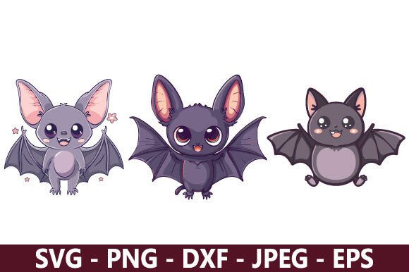 Adorable Bat SVG Bundle – A Freebie Graphic for Cute Handmade Projects