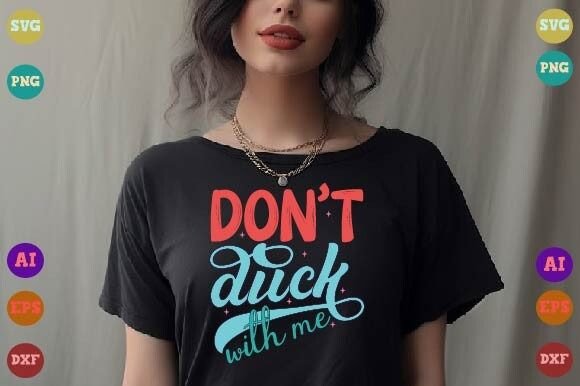 Don’t Duck with Me: A Playful Graphic Design Asset for Creative Publishing