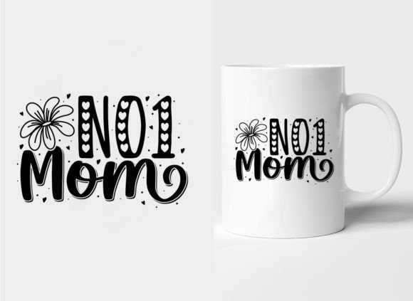 NO 1 MOM Mother’s Day Mug – A Powerful Graphic Design Asset for Branding and Marketing
