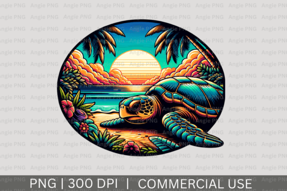 Sea Turtle PNG Clipart: A Versatile Graphic for Crafts and Designers