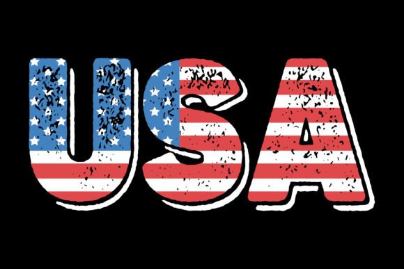 USA. 4th of July Design – A Patriotic Graphic Freebie for Digital Sellers