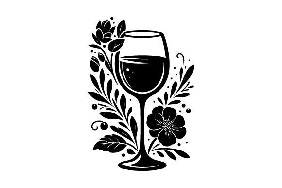 Wine Glass Vector: A Versatile Freebie for Small Business Branding